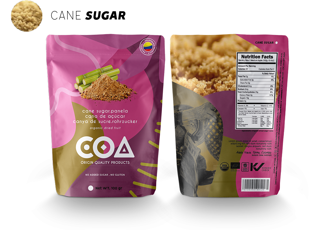 Empaque fruta deshidratada